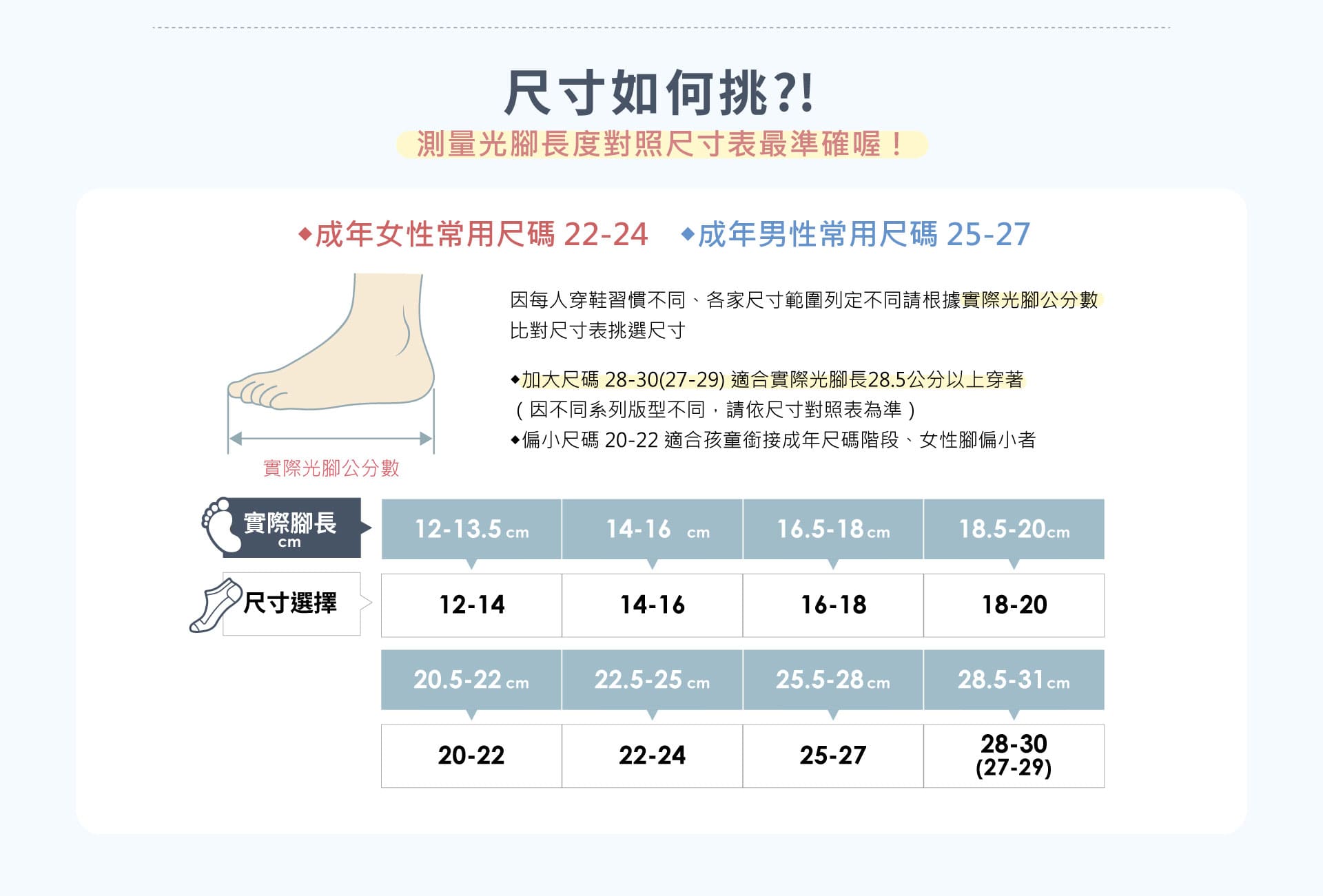 除臭襪尺寸