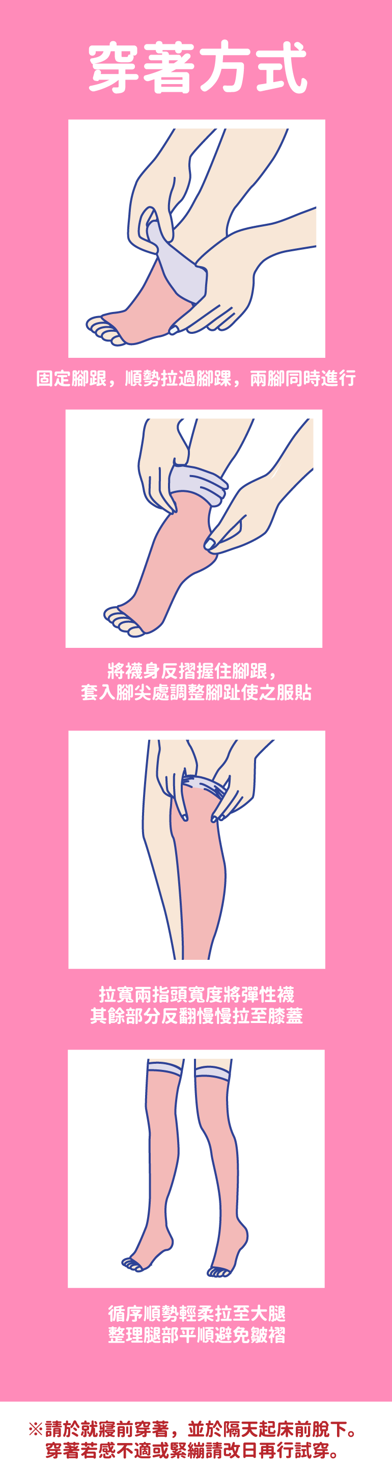 sNug睡眠美腿襪