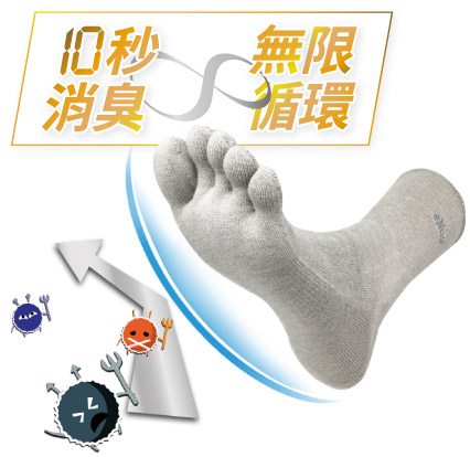 sNug除臭襪10秒除臭襪
