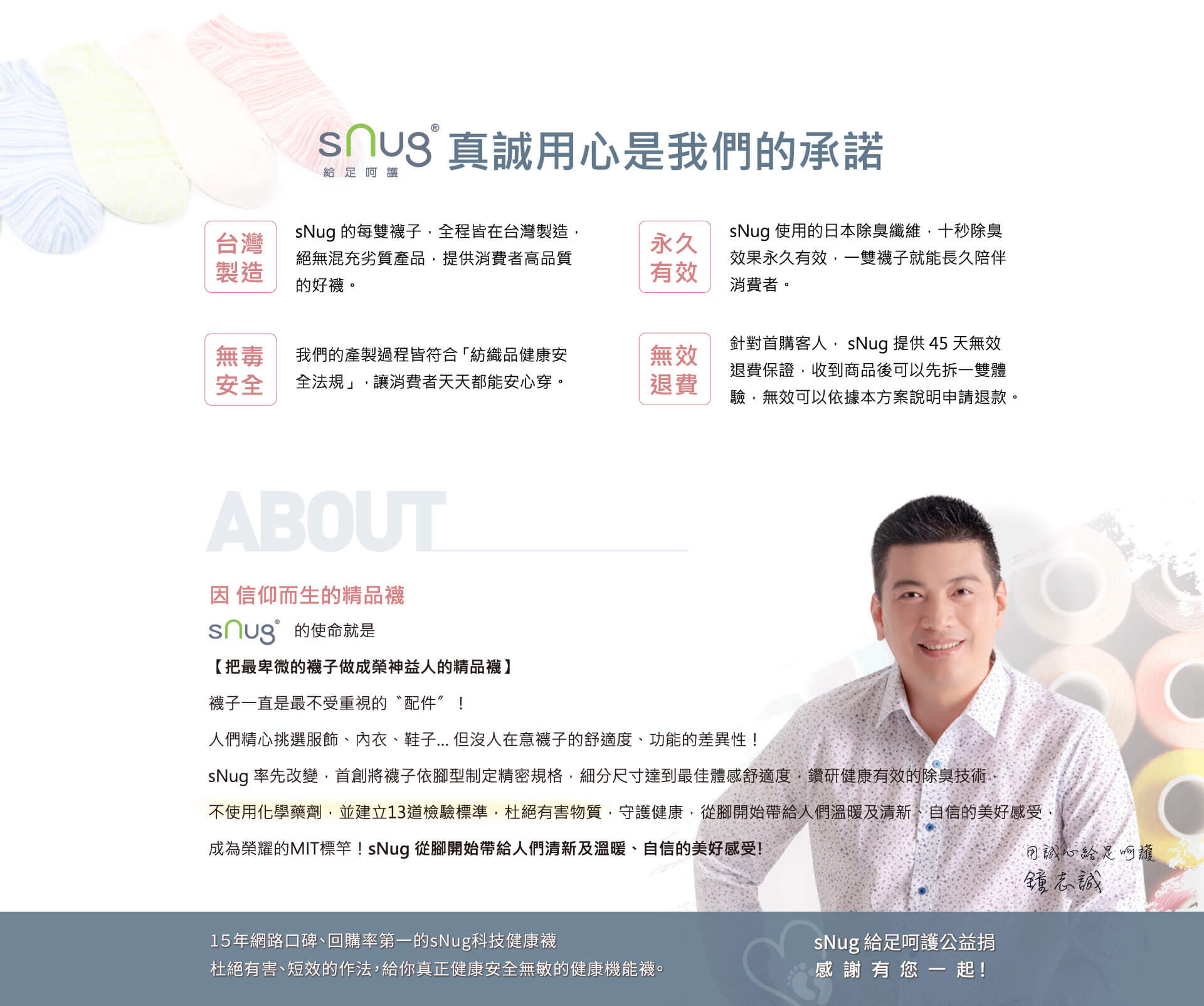 用誠心給足呵護 鐘志誠